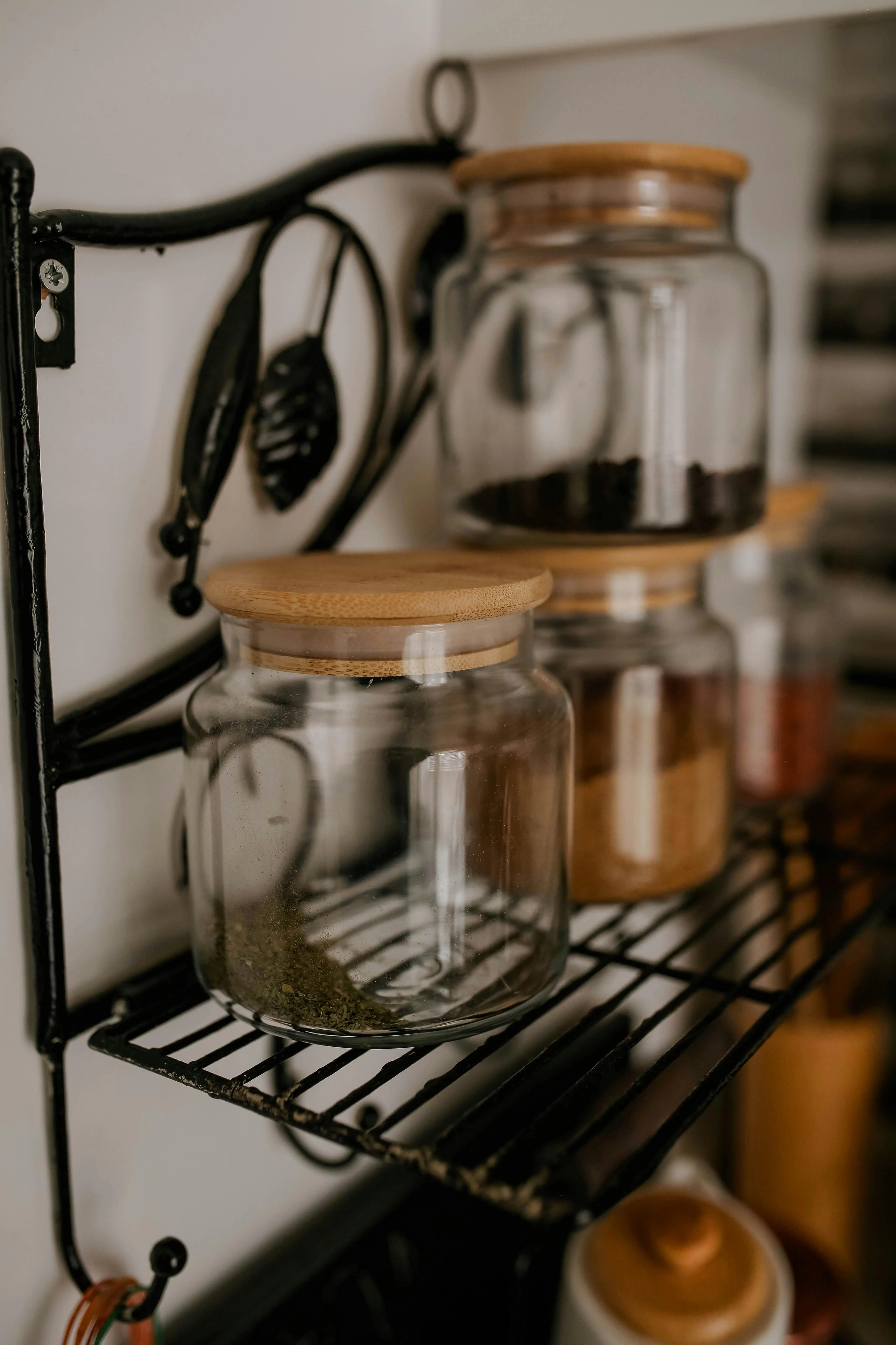 Pack de 4 contenedores herméticos de cristal Modu Glass Pantry